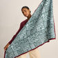 POM Amsterdam Shawls Green / OS ÉCHARPE - Twinkles Ice Blue