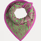 POM Amsterdam Shawls Green / OS ÉCHARPE - Zebra Fiery Pink