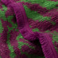 POM Amsterdam Shawls Green / OS ÉCHARPE - Zebra Fiery Pink