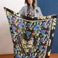 POM Amsterdam Shawls Multi colour / OS ÉCHARPE - Flower Glory Multi