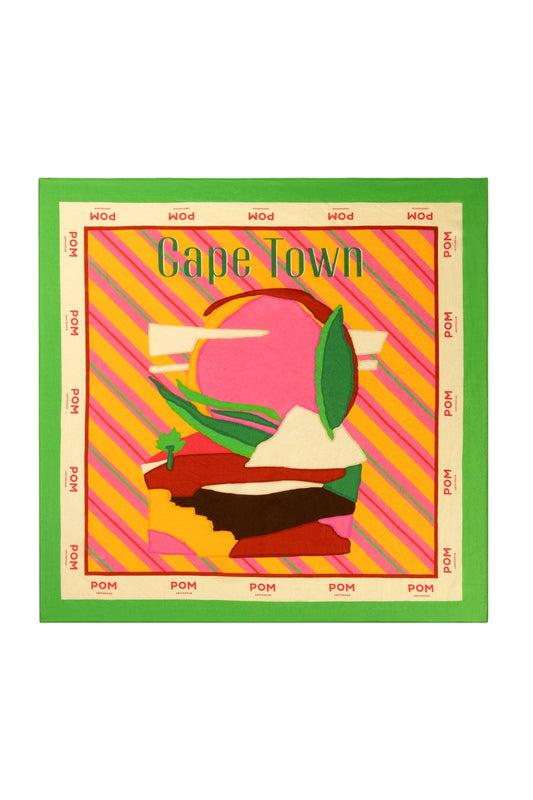 POM Amsterdam Shawls Orange / OS ÉCHARPE  - Cape Town