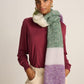 POM Amsterdam Shawls Orange / OS ÉCHARPE - Checks Orchid Bloom