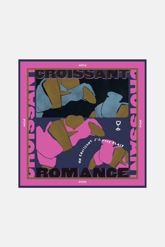 POM Amsterdam Shawls Pink / OS ECHARPE - Croissant Romance