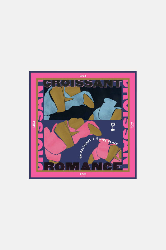 POM Amsterdam Shawls Pink / OS ECHARPE - Croissant Romance Small