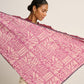 POM Amsterdam Shawls Pink / OS ÉCHARPE - Twinkles Powder Pink