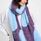 POM Amsterdam Shawls Purple / OS ECHARPE - Dots Plum