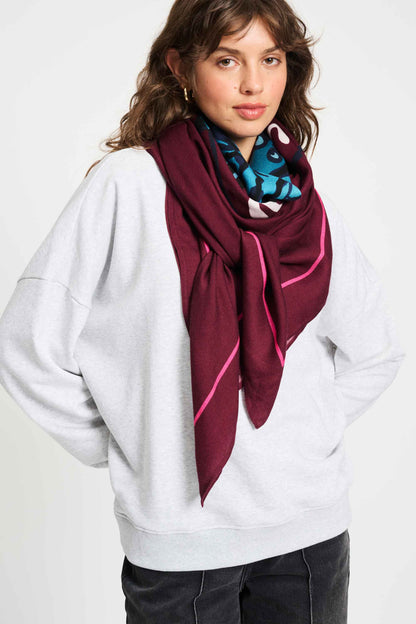 POM Amsterdam Shawls Purple / OS ECHARPE - Le Diner