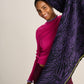 POM Amsterdam Shawls Purple / OS ÉCHARPE - Zebra Lilac