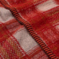 POM Amsterdam Shawls Red / OS ÉCHARPE - Checks Scarlet Red