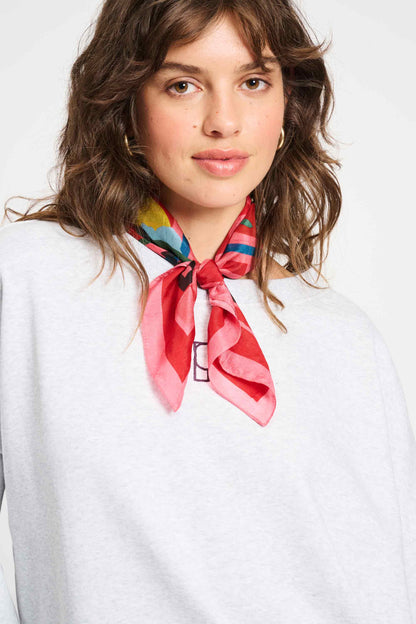 POM Amsterdam Shawls Red / OS ECHARPE - POM'S Menu Small