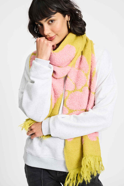 POM Amsterdam Shawls Yellow / OS ECHARPE - Garden Flowers