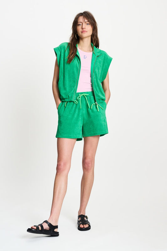 POM Amsterdam Shorts Green / 34 SHORTS - Terry Palm Green
