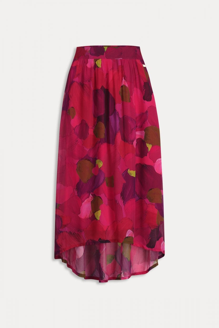 POM Amsterdam Skirts JUPE - Brushwork Fiery Pink