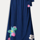 POM Amsterdam Skirts JUPE - Ink Blue Blossom