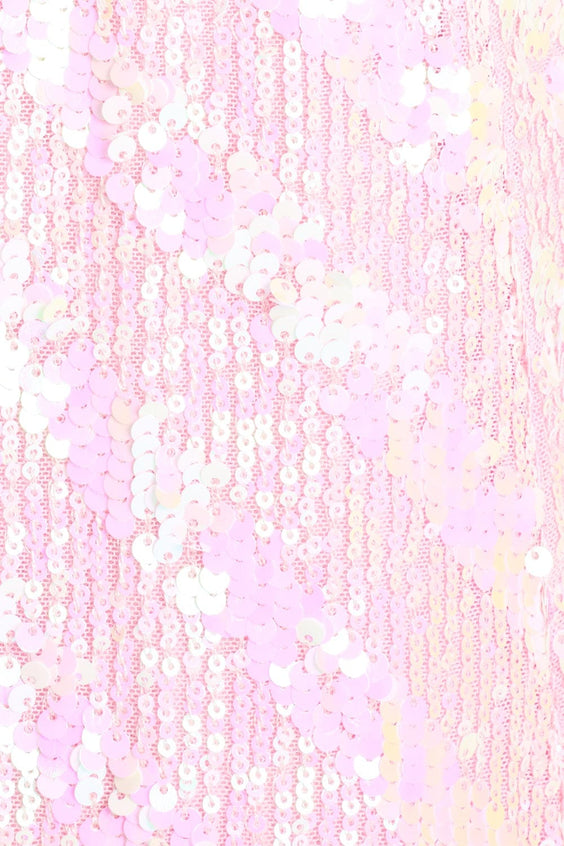 POM Amsterdam Skirts JUPE - Sequins Shell Pink
