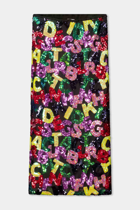 POM Amsterdam Skirts JUPE - Splashing Letters