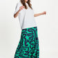 POM Amsterdam Skirts JUPE - Waves Green