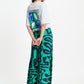 POM Amsterdam Skirts JUPE - Waves Green