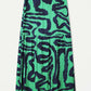 POM Amsterdam Skirts JUPE - Waves Green