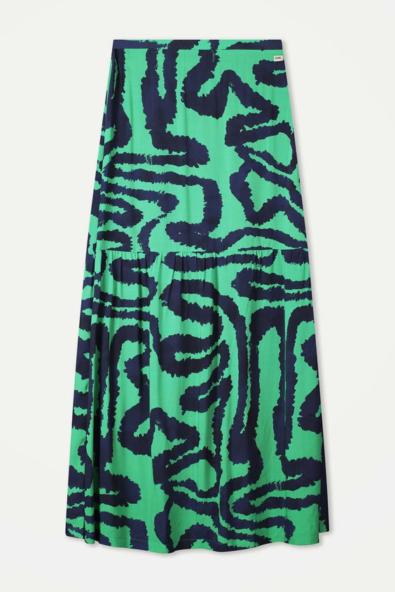 POM Amsterdam Skirts JUPE - Waves Green