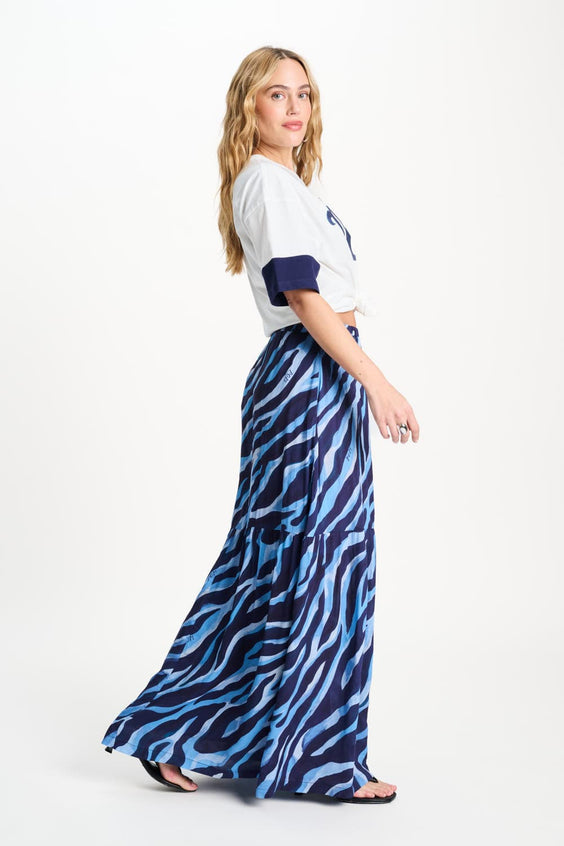 POM Amsterdam Skirts SKIRT - Animal Blue
