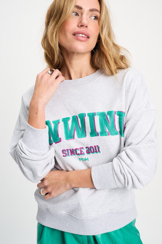 POM Amsterdam Sweaters Grey / 34 SWEATER - Unwind