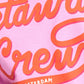POM Amsterdam Sweaters SWEATER - Getaway Crew Pink
