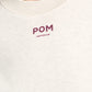 POM Amsterdam Sweaters SWEATER - POM Grey Melange