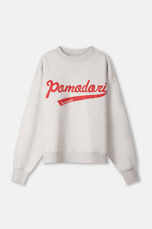 POM Amsterdam Sweaters SWEATER - Pomodori Grey