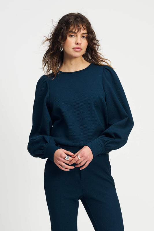 POM Amsterdam Tops Blue / 34 TOP - Kae Eternal Blue