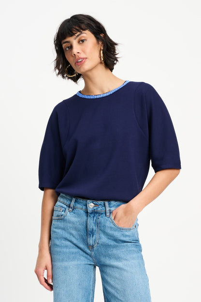 POM Amsterdam Tops Blue / 34 TOP - Nena Night Blue