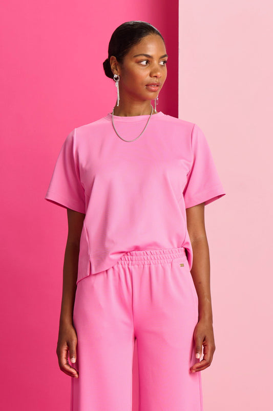 POM Amsterdam Tops Pink / 34 TOP - Blooming Pink
