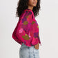 POM Amsterdam Tops TOP - Brushwork Fiery Pink