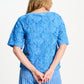 POM Amsterdam Tops TOP - Flora Smashing Blue