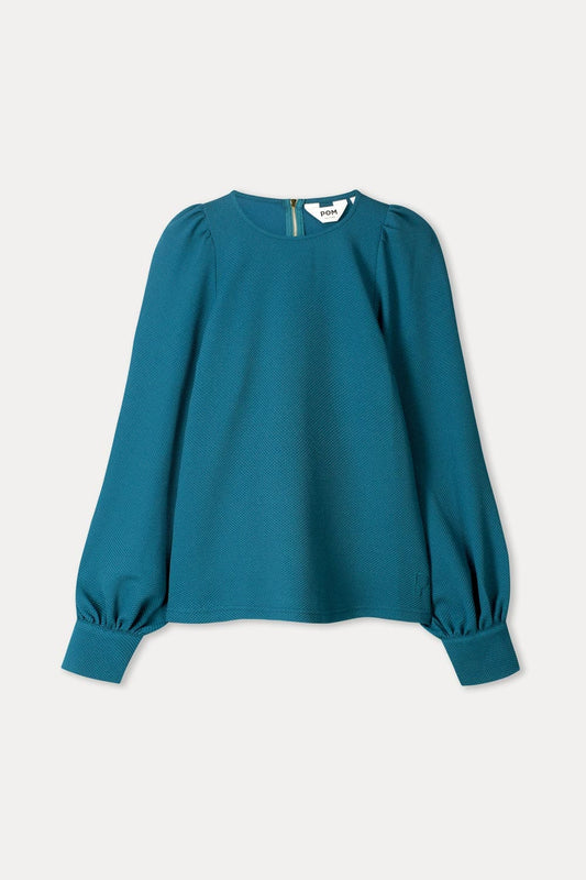 POM Amsterdam Tops TOP - Kae Teal Green