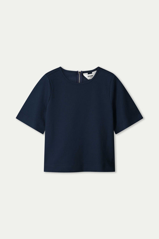 POM Amsterdam Tops TOP - Meg Eternal Blue