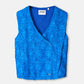 POM Amsterdam Tops TOP - Ocean Blue Jacquard