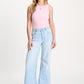 POM Amsterdam Tops TOP - Rib Shell Pink