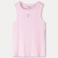 POM Amsterdam Tops TOP - Rib Shell Pink