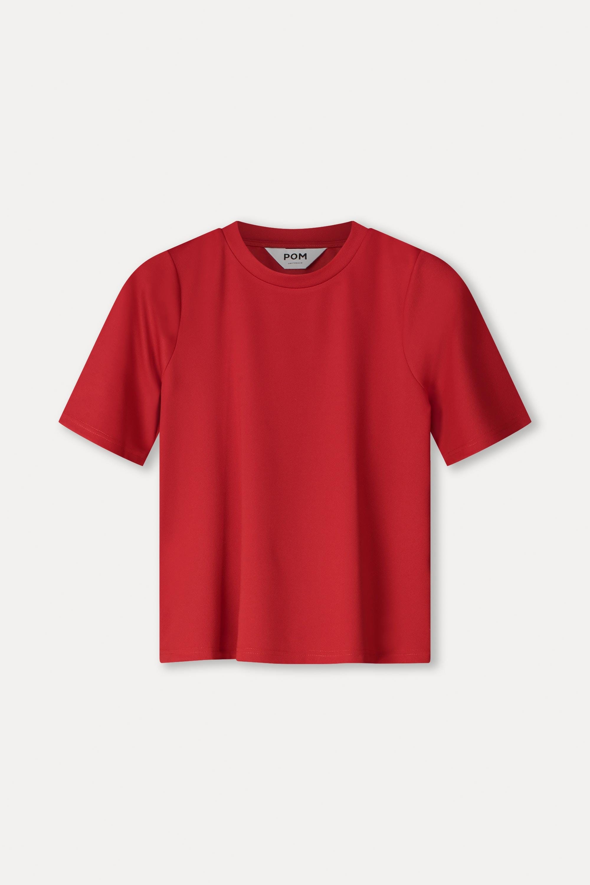 POM Amsterdam Tops TOP - Scarlet Red Summer