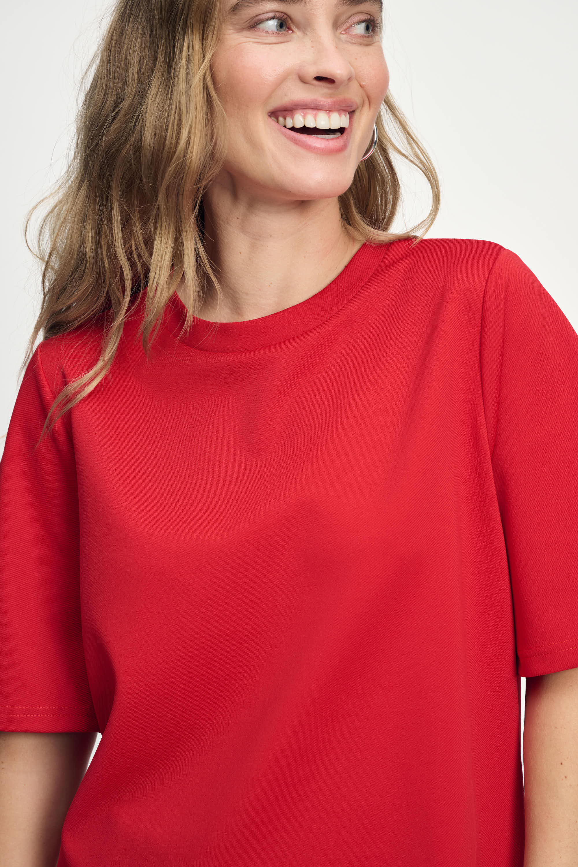 POM Amsterdam Tops TOP - Scarlet Red Summer