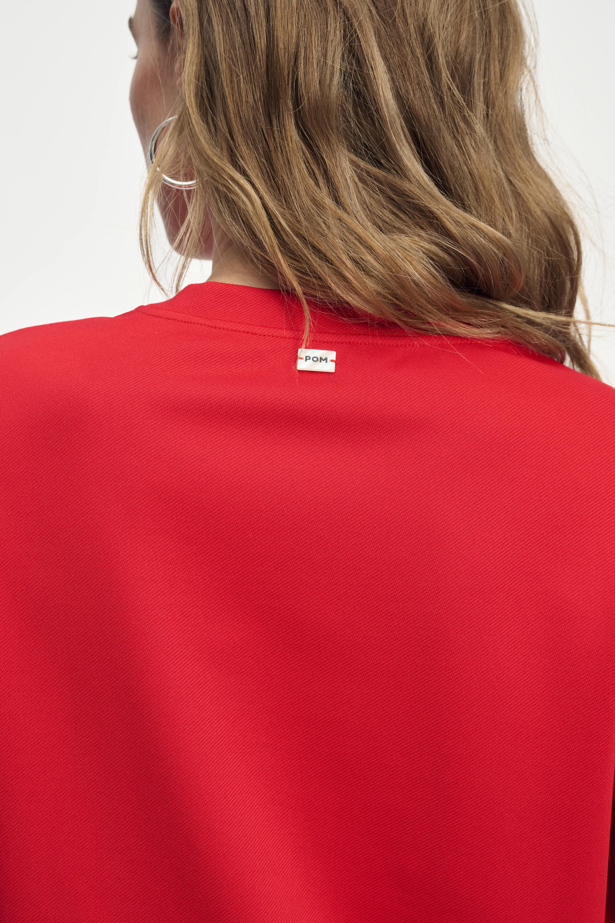 POM Amsterdam Tops TOP - Scarlet Red Summer