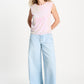 POM Amsterdam Tops TOP - Sequins Shell Pink