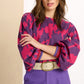 POM Amsterdam Tops TOP - Swirl Fluor Pink