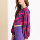 POM Amsterdam Tops TOP - Swirl Fluor Pink