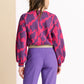 POM Amsterdam Tops TOP - Swirl Fluor Pink