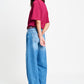 POM Amsterdam Tshirts T-SHIRT - Taylor Burgundy Red