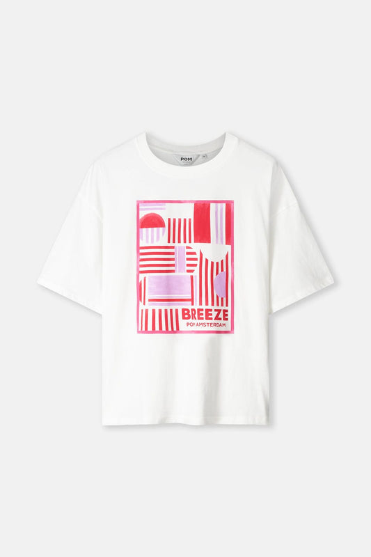 POM Amsterdam Tshirts TSHIRT - Breeze
