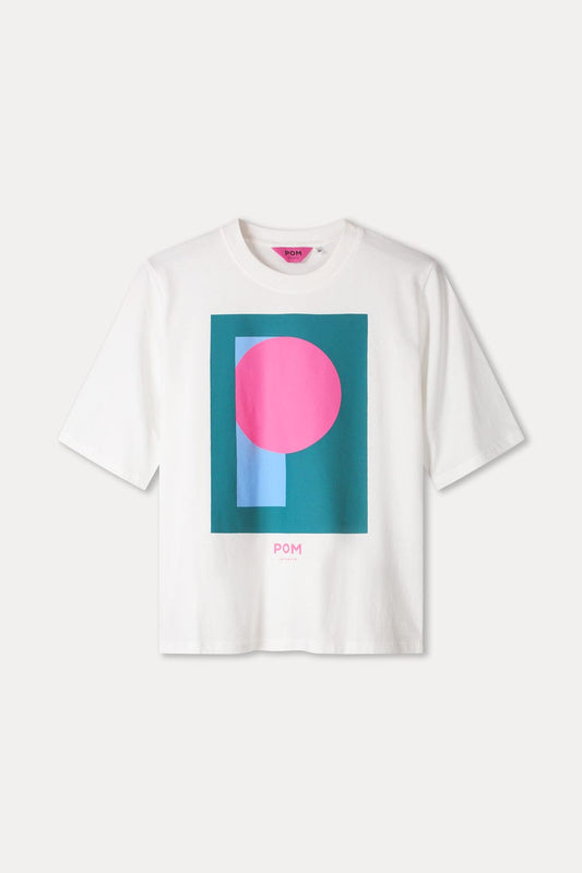 POM Amsterdam Tshirts TSHIRT - POM White