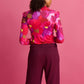 POM Amsterdam Turtlenecks COL ROULÉ - Brushwork Fiery Pink